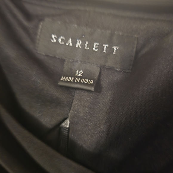 Black cocktail dress size 12 scarlet - Picture 5 of 5